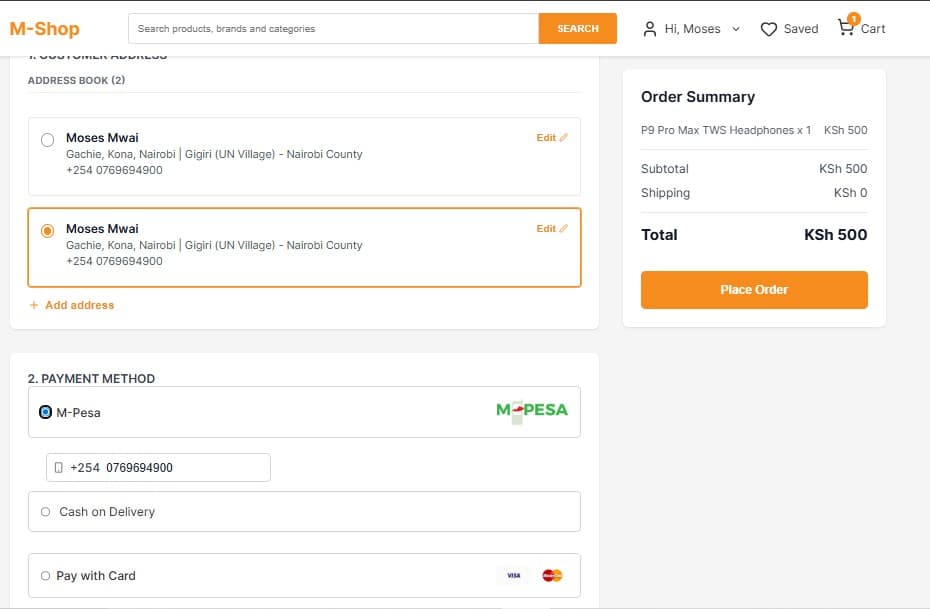 Custom Ecommerce System for Kenyan Businesses gallery image 2